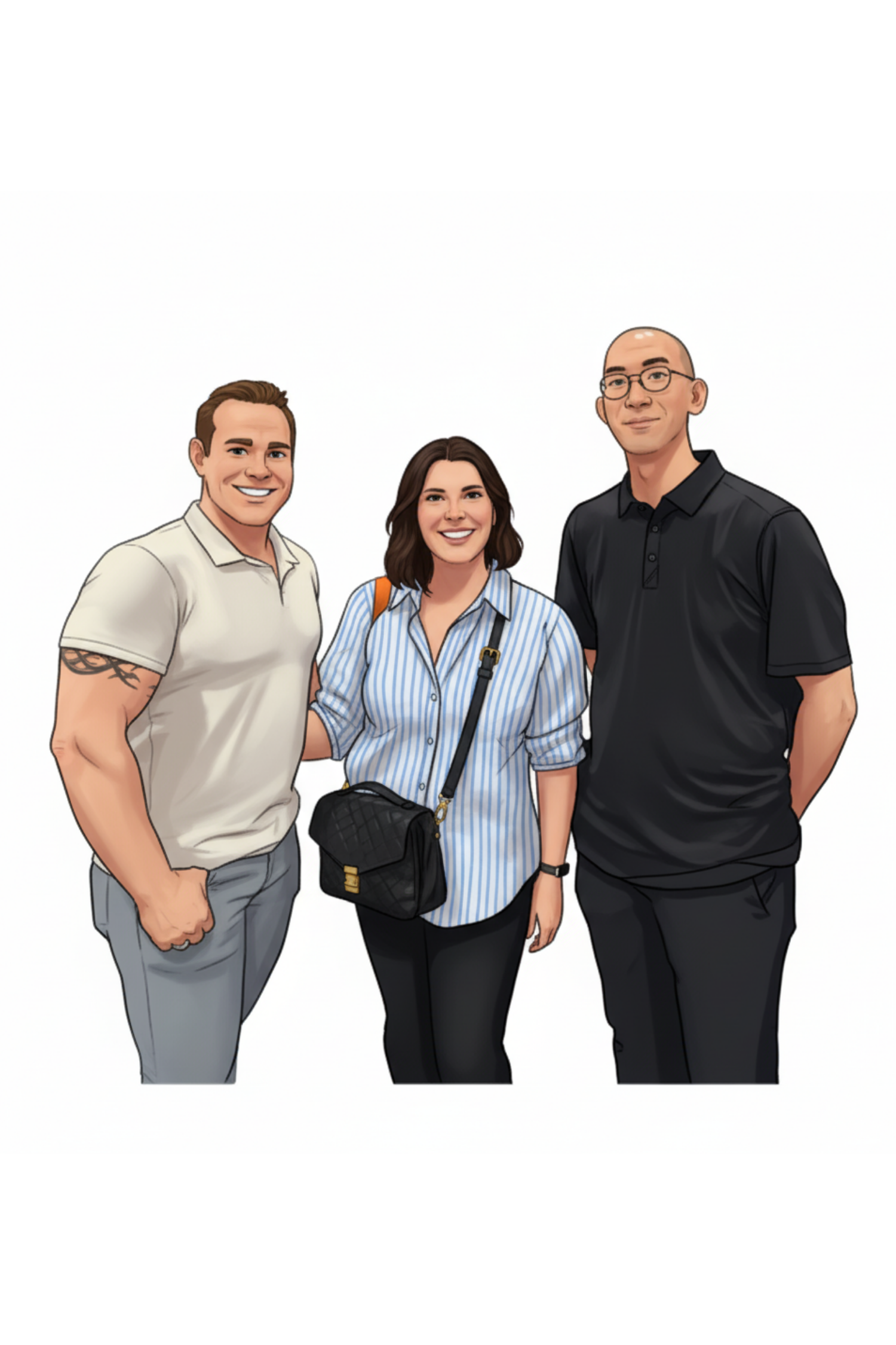 Photo of the Trusted Snacks founders