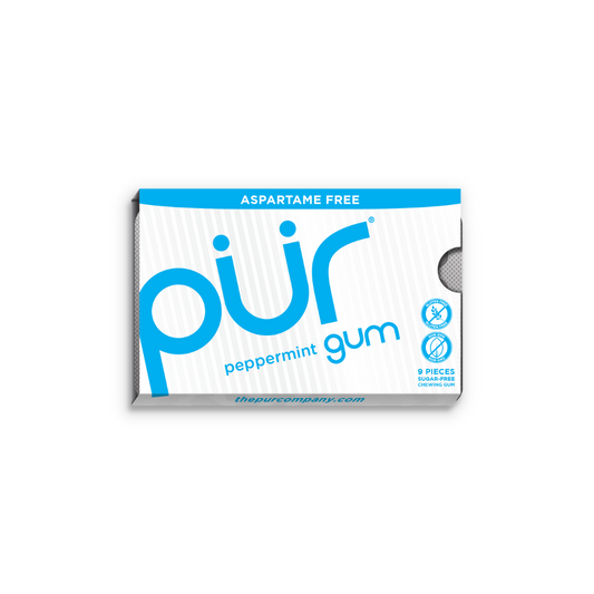 Photo of a blister pack of pur gum