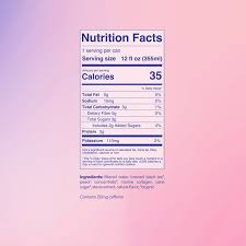 Nutritional information for rizo radiance